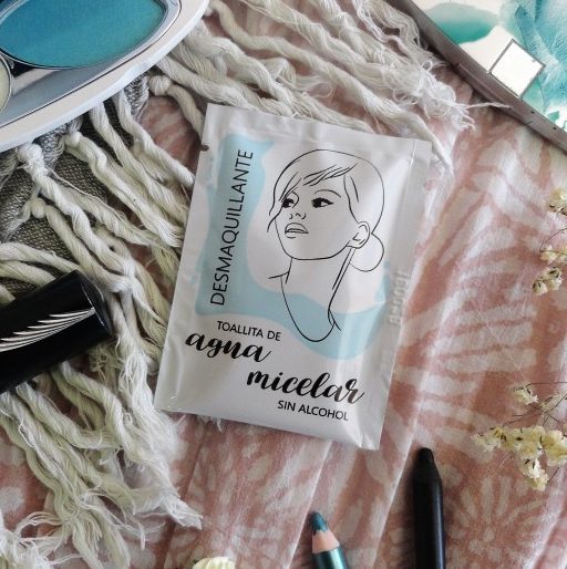 toallitas de agua micelar individual monodosis